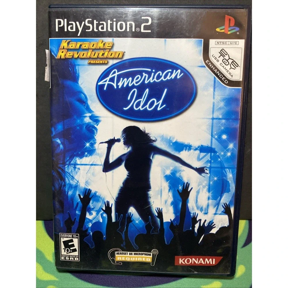 Karaoke Revolution Presents American Idol (PS2) - Used No Manual